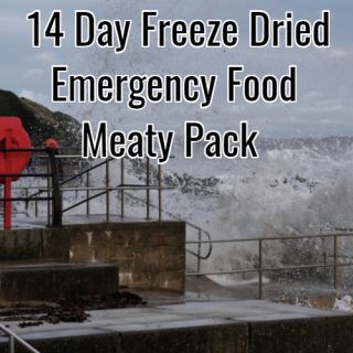 14 Day Freeze Dried Emergency Food Meaty Pack
